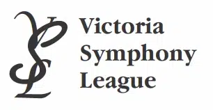Logo of the Victoria Symphony League.